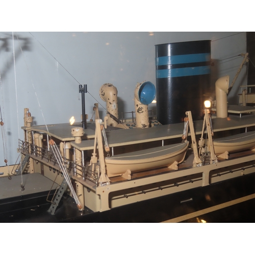 159 - A BUILDER'S SHIP MODEL FOR THE M.S. TASCO BUILT BY BURMEISTER & WAINS FOR WILH. WILHELMSEN, TØMSBERG... 