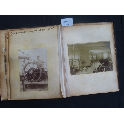 19 - HARBINGER AND MACQUARIE PHOTOGRAPH ALBUMS, 1890s
an album containing 31 original photographs of vary... 