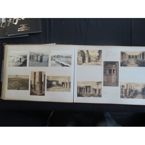 83 - PHOTOGRAPH ALBUM OF S.Y. SEMIRAMIS R.Y.S. CRUISE, 1910
May 21st to June 30th 1910, fine frontispiece... 