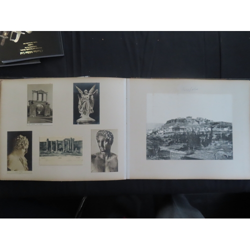 83 - PHOTOGRAPH ALBUM OF S.Y. SEMIRAMIS R.Y.S. CRUISE, 1910
May 21st to June 30th 1910, fine frontispiece... 