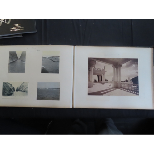 83 - PHOTOGRAPH ALBUM OF S.Y. SEMIRAMIS R.Y.S. CRUISE, 1910
May 21st to June 30th 1910, fine frontispiece... 