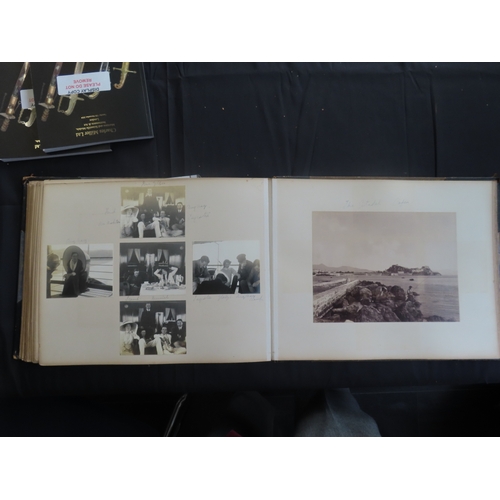 83 - PHOTOGRAPH ALBUM OF S.Y. SEMIRAMIS R.Y.S. CRUISE, 1910
May 21st to June 30th 1910, fine frontispiece... 