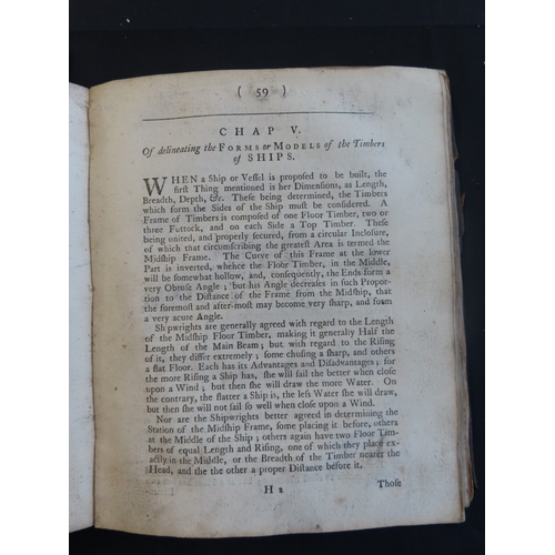 13 - 'THE SHIP-BUILDERS ASSISTANT OF MARINE ARCHITECTURE'
by William Sutherland, containing: I. The Metho... 