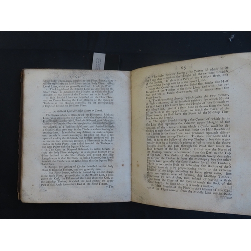 13 - 'THE SHIP-BUILDERS ASSISTANT OF MARINE ARCHITECTURE'
by William Sutherland, containing: I. The Metho... 