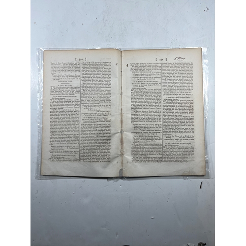 107 - LONDON GAZETTE COVERING DANDARELLES 1807
The official report in a complete issue of the London Gazet... 