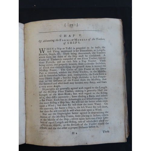 185 - 'THE SHIP-BUILDERS ASSISTANT OF MARINE ARCHITECTURE'
by William Sutherland, containing: I. The Metho... 