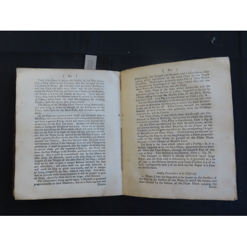 185 - 'THE SHIP-BUILDERS ASSISTANT OF MARINE ARCHITECTURE'
by William Sutherland, containing: I. The Metho... 