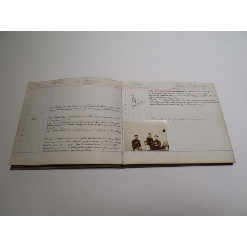 194 - ROYAL SOLENT YACHT CLUB: A RUN OF LOG BOOKS SPANNING 1898-1909
Kept by W.E May for a variety of yach... 