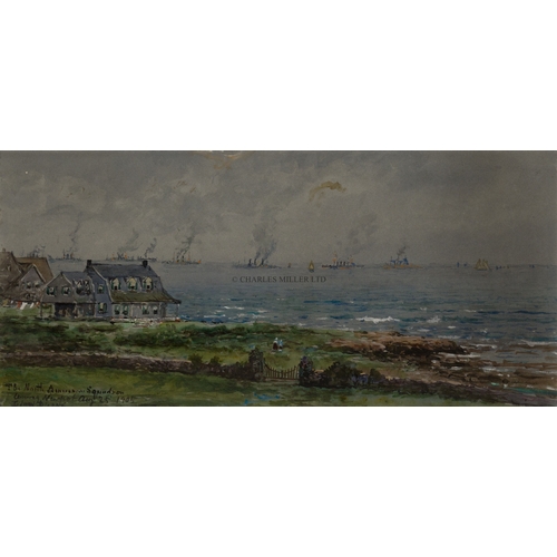 EDMUND DARCH LEWIS (BRITISH, 1835-1910) The North American Squadron ...