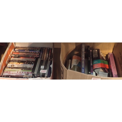 118 - Quantity of DVDs and books