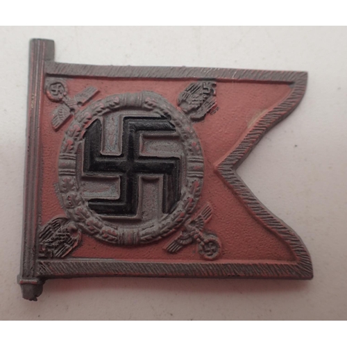 1280 - Hitler Battalion Swastika brooch, lacking pin