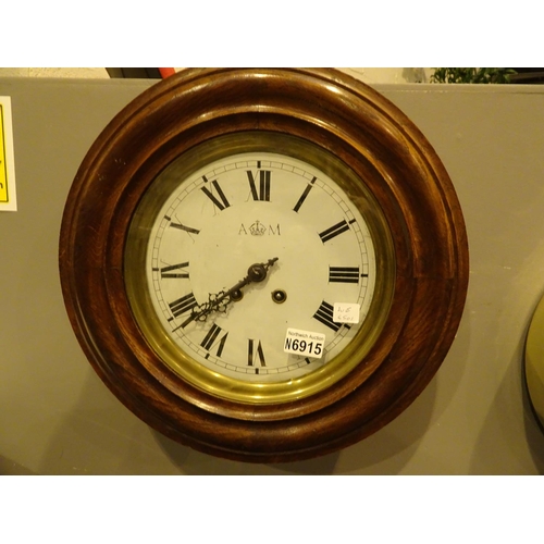 1860 - Air Ministry circular wall clock, D: 40 cm