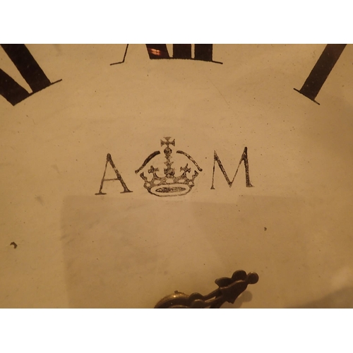 1860 - Air Ministry circular wall clock, D: 40 cm