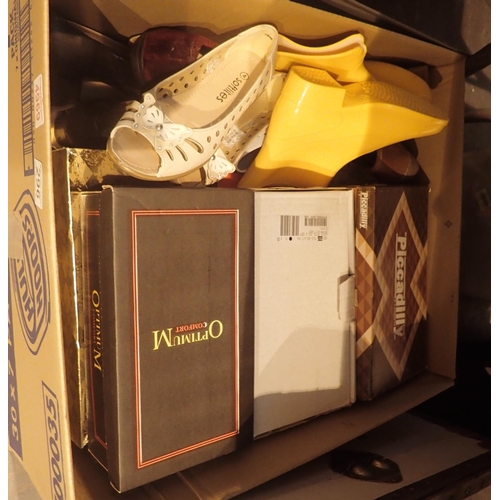 296 - Box of ladies shoes