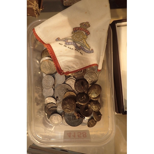 65 - Coins, medals, military buttons etc