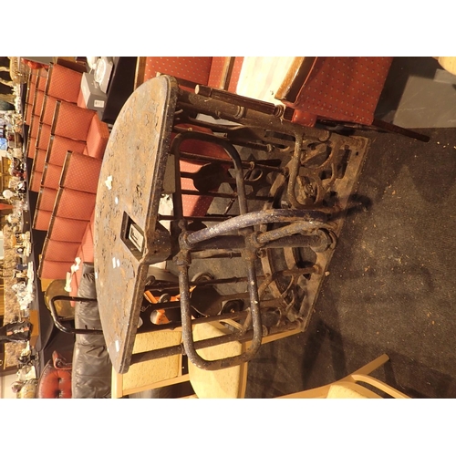 1958 - Large antique cast iron Bolton Burnden Park Stadium turnstile (from Phil Gartside, the former Bolton... 