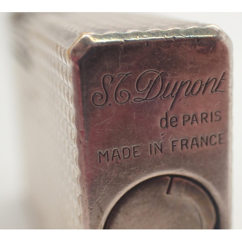 1155 - Two S T Dupont vintage lighters