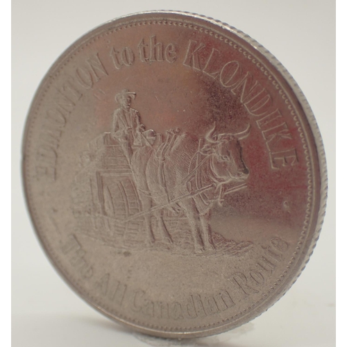 1208 - Edmonton Klondike souvenir token July 1977