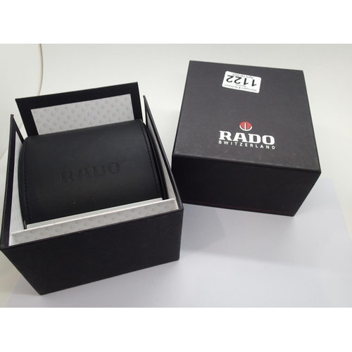 1122 - Gents Rado Diastar wristwatch, new in box