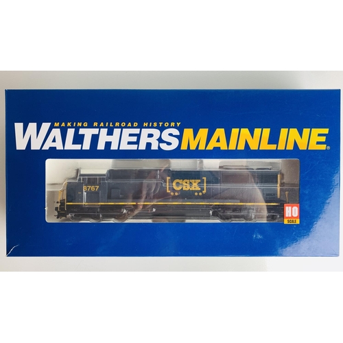 760 - Walthers Mainline HO Scale EMD SD60M Loco CSX #8767 910-19706 Fitted with DCC Digital Sound - Boxed
... 