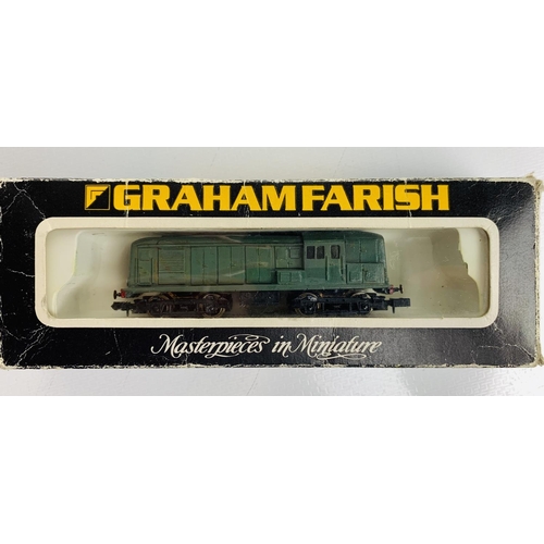 794 - Graham Farish/Kit Built N Gauge Class 15 Diesel Loco Boxed
P&P group 1 (£16 for the first item and £... 