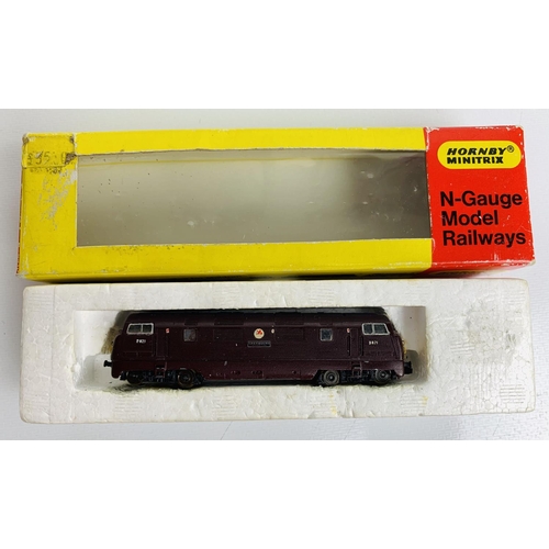 796 - Minitric N Gauge Warship BR Greyhound Loco - Boxed
P&P group 1 (£16 for the first item and £1.50 for... 