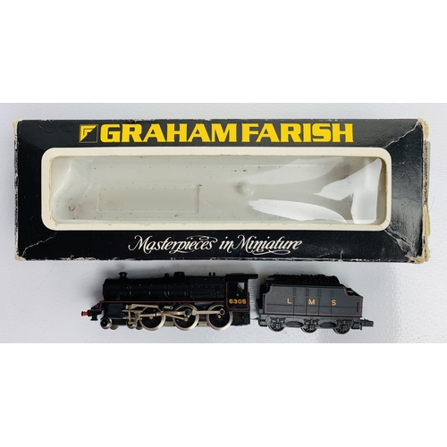 812 - Graham Farish N Gauge Jubilee 4-6-0 LMS 5305 Black Boxed
P&P group 1 (£16 for the first item and £1.... 