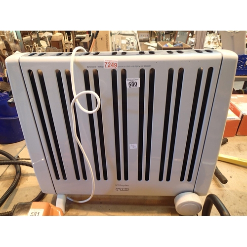 580 - Rio Dimplex portable heater. P&P Group 2 (£18+VAT for the first lot and £2+VAT for subsequent lots)