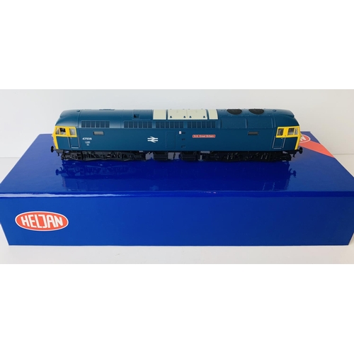 2006 - Heljan OO Gauge Ref:47911 Class 47 508 BR Blue Livery S.S. Great Britain Comes with Etched Nameplate... 