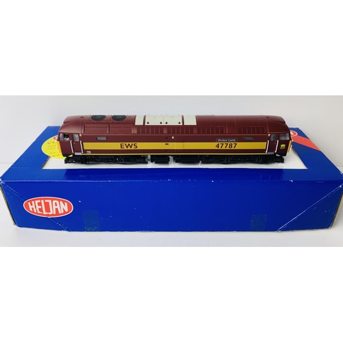 2022 - Heljan #4698 OO Gauge Class 47 787 EWS Livery 'Windsor Castle' Limited Edition Cert No.464 of 1000 -... 