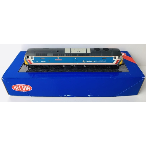 2031 - Heljan OO Gauge 4809 Class 47 581 NSE Network Southeast Livery 'Great Eastern' - With Etched Namepla... 