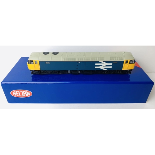 2032 - Heljan OO Gauge Class 47 BR Blue Large Logo - No Name / Number - Boxed with Instructions. P&P Group ... 