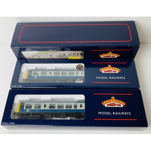 2046 - Bachmann OO Gauge 32-902 Class 108 DMU 2x Car BR Blue / Grey - Boxed. P&P Group 2 (£18+VAT for the f... 