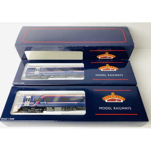 2049 - Bachmann OO Gauge 31-515 Class 158 2x Car DMU Scotrail Livery - Boxed with Instructions. P&P Group 2... 