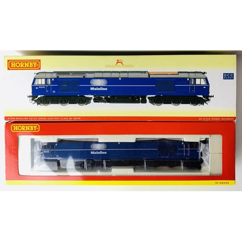 2052 - Hornby R2490 OO Gauge Mainline Livery Class 60 Loco 60078 - Boxed with Instructions. P&P Group 2 (£1... 