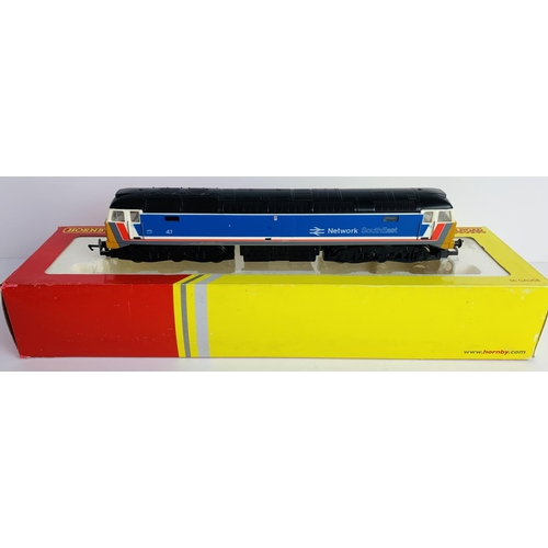 2060 - Hornby OO Gauge Class 47 NSE Network Southeast Livery INCORRECT BOX. P&P Group 2 (£18+VAT for the fi... 