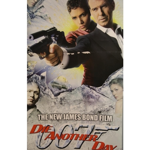 1737 - James Bond Die Another Day cardboard cinema advertising display, H: 148 cm. Tape damage near centre.... 