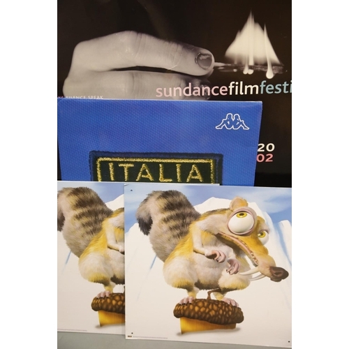 1738 - Scrat (Ice Age), two cardboard cinema advertising displays etc, 50 x 50 cm. This lot is not availabl... 