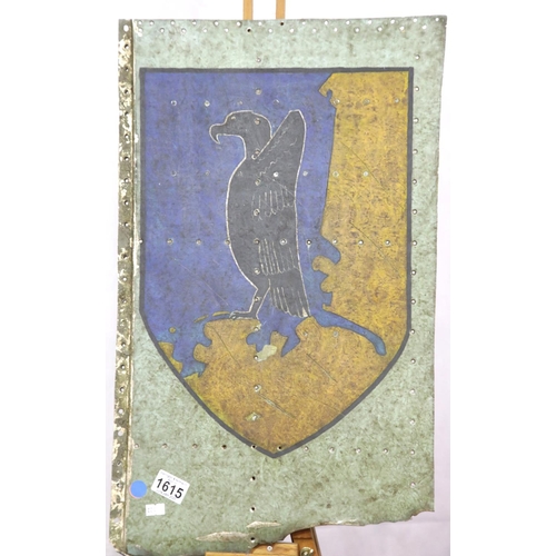 1615 - German WWII style Luftwaffe Aircraft squadron marking, 62 x 37 cm. P&P Group 2 (£18+VAT for the firs... 