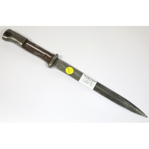 1620a - German SA84/98 WWII bayonet, lacking wood to handle by AG Velbert
 P&P Group 2 (£18+VAT for the firs... 
