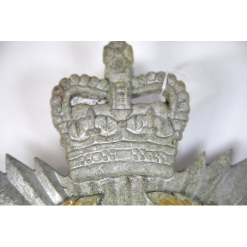 1593 - Post 1952 Royal Corps of Transport aluminium Barracks wall plaque. P&P Group 2 (£18+VAT for the firs... 