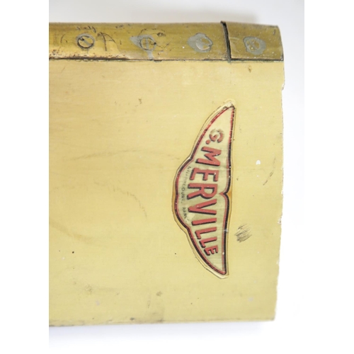 1610 - Wall display Propellor section removed from a vintage GY20 light aircraft. L: 86 cm. P&P Group 3 (£2... 