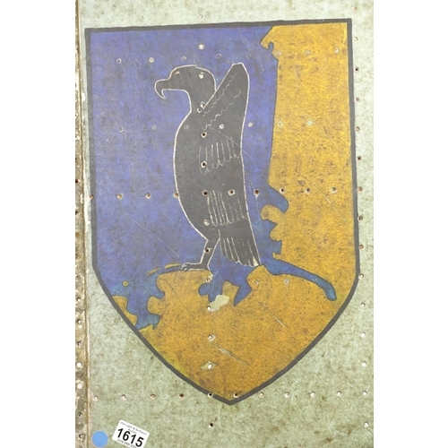 1615 - German WWII style Luftwaffe Aircraft squadron marking, 62 x 37 cm. P&P Group 2 (£18+VAT for the firs... 