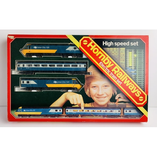 910 - Hornby R685 OO Gauge Intercity 125 Train Set - Boxed. P&P Group 2 (£18+VAT for the first lot and £2+... 