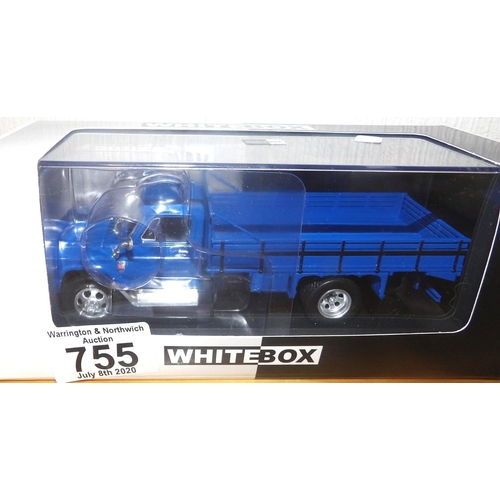 755 - Whitebox 1:43 scale Chevrolet C60 1960 truck. P&P Group 2 (£18+VAT for the first lot and £2+VAT for ... 