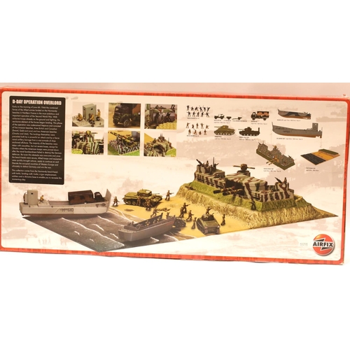 1081 - AirFix A50162 D-Day operation overlord kit. P&P Group 1 (£14+VAT for the first lot and £1+VAT for su... 