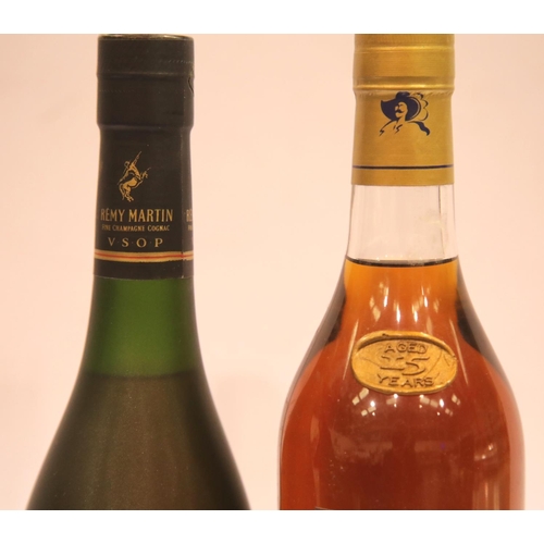 1398 - Comte de Lauvia 15 yr Armagnac 40% vol 70cl, Remy Martin VSOP champagne cognac 40% vol 70cl. P&P Gro... 