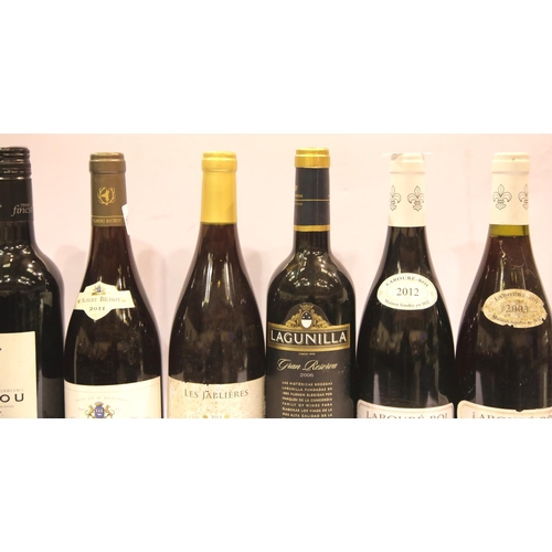 1404 - Six bottles mixed wines: Albert Bichot Macon Pierreclos 2011 75cl 12% vol, 2x Laboure Chambertin Dom... 