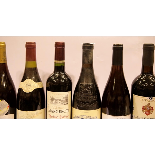 1405 - Six bottle mixed wines: Bourgogne Hautes Cotes de Beaune 2010 75cl 12.5 vol, Vacqueyras 2003 75cl 13... 