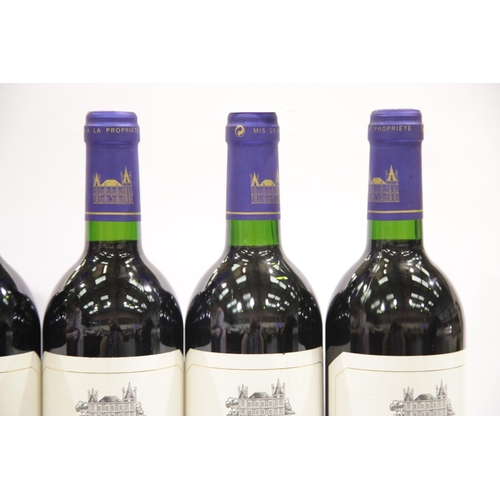 1436 - Five bottles Chateau Meyre L`Enclos Maucaillou 1997 Margaux 12.5%vol 750ml.
Condition Report: All le... 